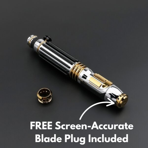 Mace Windu Saber Free Blade Plug Neopixel Combat RGB Lightsaber